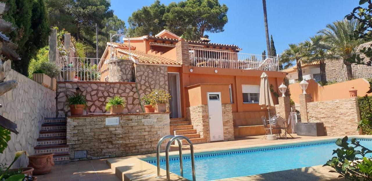 Villa En Denia Con Vistas Al Mediterraneo Exterior photo